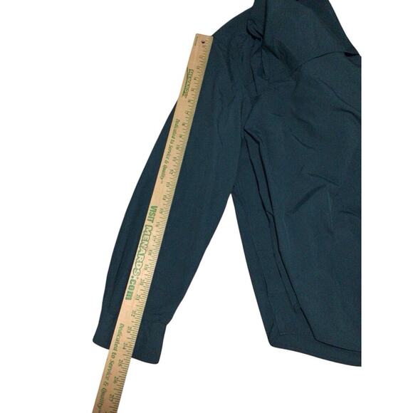 Eddie Bauer Women's Adventurer Pro Field Stream Shirt Long Sleeve 2XL Teal Green - Picture 9 of 9